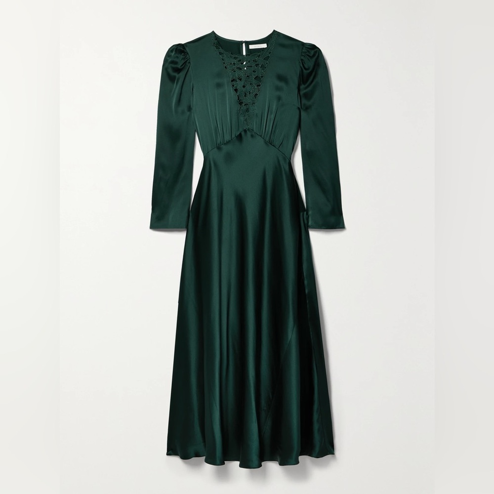 NWOT Doen Melinda Dress in Alpine Green